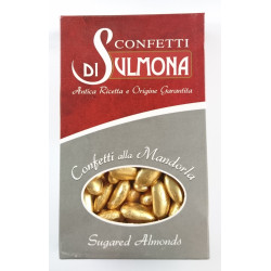 Sugared Almonds from Sulmona - Golden Wedding - Gold...
