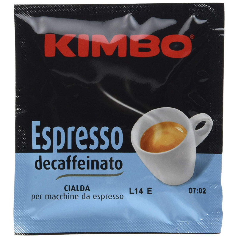 100 Cialde CaffÃ¨ 44mm - Miscela Dek - Kimbo