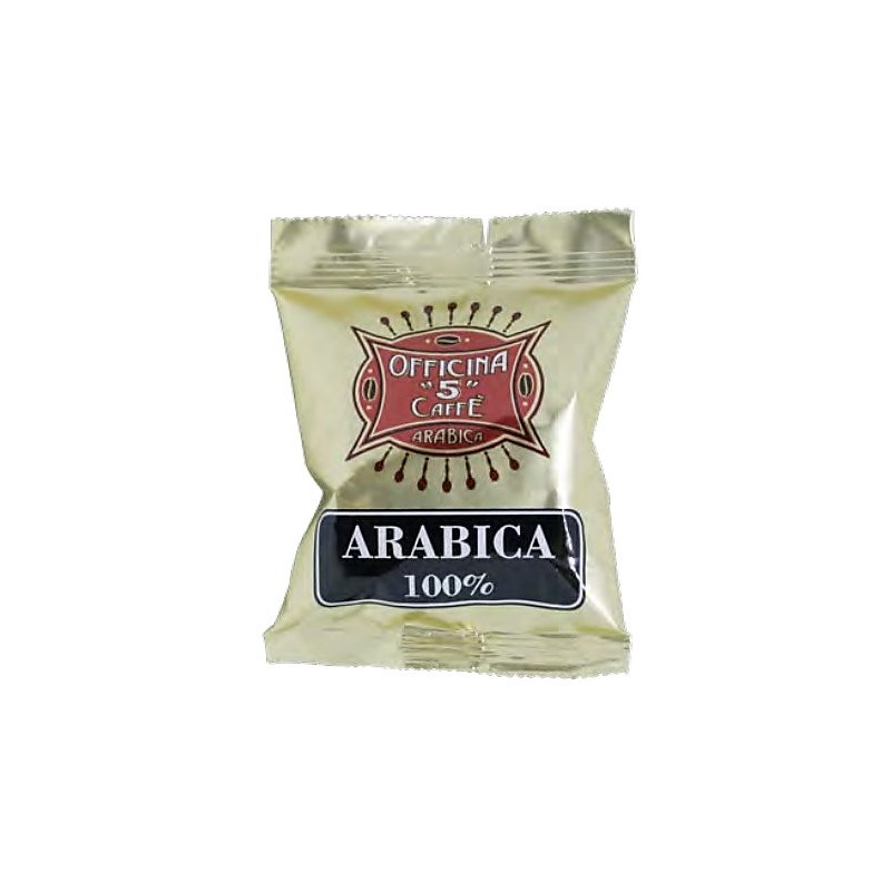 100 Capsule Compatibili Lavazza A Modo Mio - Miscela Arabica 100% - Officina  5 CaffÃ¨