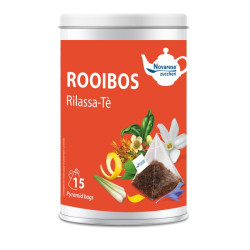 Tè Rooibos Rilassa-te, Jar with 15 Pyramidal Filters of...
