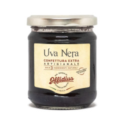 Offidius - EXTRA Jam from Black Grapes - 220 gr - Made in...