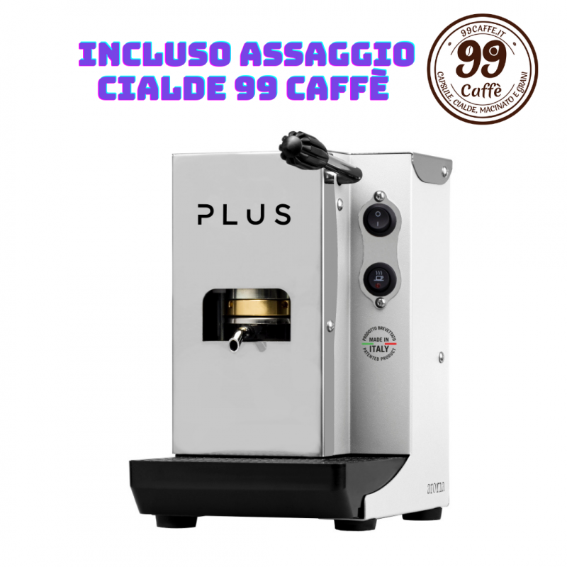 Aroma Plus Basic Macchina da caffè Cialde 44mm Ciclamino