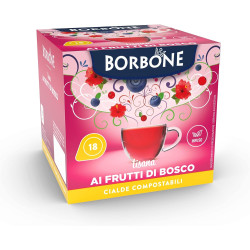 Caffè Borbone - Berries - Pack of 18 Capsules Pods -...